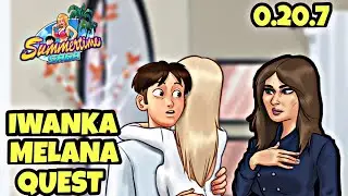 SUMMERTIME SAGA 0.20.7 IWANKA AND MELONIA COMPLETE QUEST | FULL WALKTHROUGH