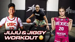 Intense DRIBBLING And Move Counters w/ USC's Juju Watkins & Jiggy Escribano