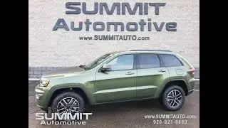 2020 JEEP GRAND CHEROKEE 2020 TRAILHAWK HEMI NEW COLOR GREEN METALLIC PFQ WALK AROUND REVIEW SOLD!