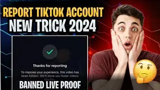 Report TikTok new working Trick 2025 | How to Report Fack TikTok account | Report TikTok Accounts |