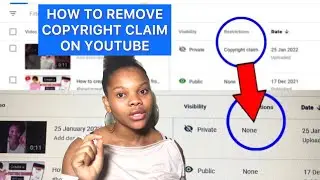 How to remove copyright claim from your youtube video 2022 #howtoremovecopyrightclaim