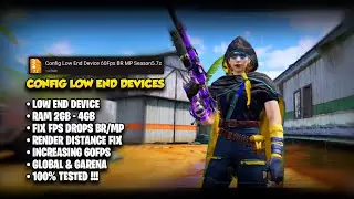 CONFIG LOW END DEVICE 60FPS FIX LAGS BR & MP | COD MOBILE CONFIG SEASON 5