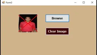 C# tutorial| How to load an image in a picturebox and clear Image in C sharp