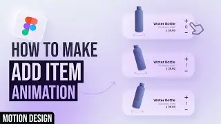 Add Item Animation | Figma Micro Interactions