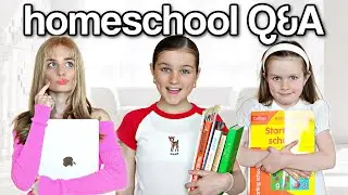 ALL ABOUT OUR HOMESCHOOLING Q&A! | Family Fizz