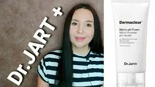 Популярная корейская гель-пенка для умывания Dr.Jart+ Dermaclear Micro pH Foam