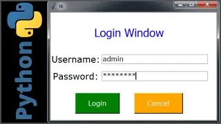 Python Project Tutorial - How To Create Login Form Using Python And MySQL Database