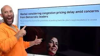 NYC CONGESTION PRICING DELAYED so DEMOCRATS WIN 2024 -  don't want to be punished for bad policy...