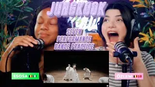 정국 (Jung Kook) 'Seven (feat. Latto)' Official Performance Video and Dance Practice reaction