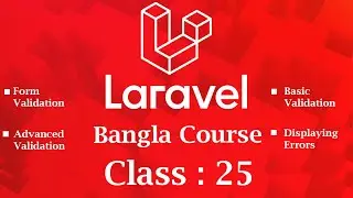 Laravel form validation | Laravel Advanced Validation | Laravel Displaying Errors | basic Validation