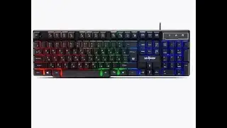 Обзор на Игровую клавиатуру Defender с подсветкой RGB (Full-size)