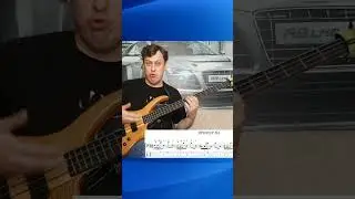 Небольшая слэповая фишка на бас-гитаре 