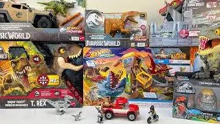 Jurassic World Unboxing Review | NEW Hot Wheels RacerVerse Blue’s Raptor Rush Track Set