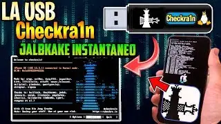 ⚡La USB Jailbrake Checkra1n LINUX/ Cualquier PC con WINDOWS(Portable)