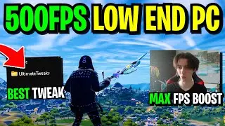 How To BOOST FPS Fortnite Low End PC Season 2! 🔧 (Full Optimization Pack for MAX FPS & Fix Lag)