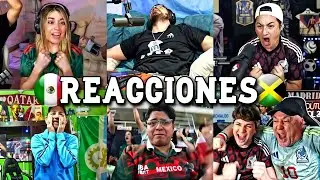 Las Mejores Reacciones de Youtubers al México 1-0 Jamaica