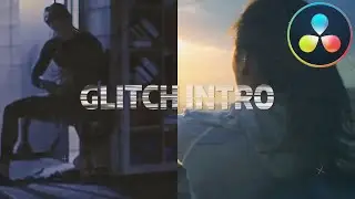 Fast Glitch Intro ★ DaVinci Resolve Templates ★