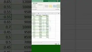 Excel Convert to Table Shortcut Key and Remove Table Format