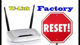 Reset tp link router step by step full process