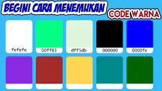 Cara Mudah Mengetahui Kode Warna di Photoshop