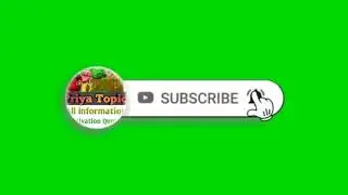 Green screen subscribe like button original / subscribe green screen / green screen download link