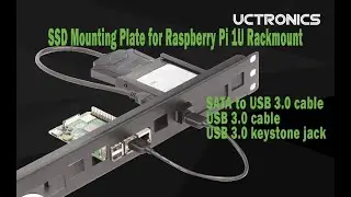 Get Free SSD Mounting Plate for UCTRONICS Raspberry Pi 1U Rackmount