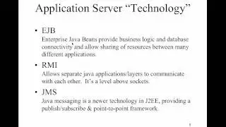 Java EE Programming - Lecture 1