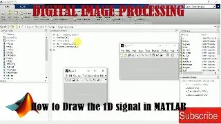 How to Draw the 1D signal in MATLAB