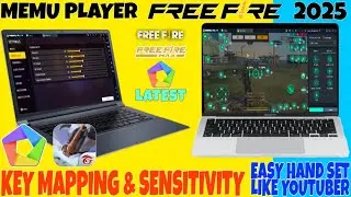 Memu Player Key mapping Free Fire 2025 | Memu Player Emulator Ff Setting 