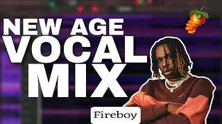 How to MIX New Age AFROBEAT VOCAL From Beginner To PRO (FL  Studio Mixing Tutorial)