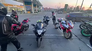 Первый выезд | МотоДвиж | Suzuki GSXR | Проверка камер | Мотопрохват