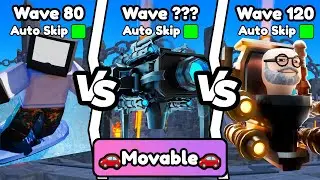 🔥The Best Movable Units VS Each Other🤯 Toilet Tower Defense