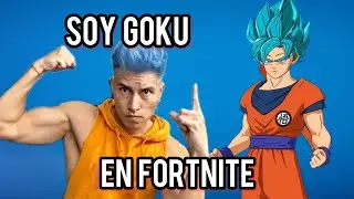 Estrenamos nuevo color de pelo! Soy Goku en Fortnite