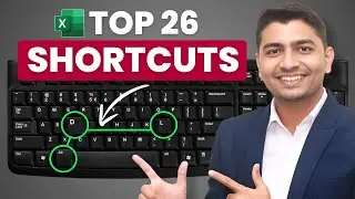 Boost Your Productivity: 26 Must-Know Excel Shortcuts