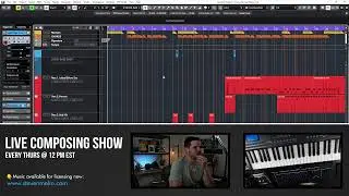 🔴 Finishing Epic Inspiring Movie Trailer Music | Live Composing Show