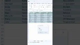 Copy Data To Multiple Sheets Without Pasting It In MS Excel #shorts #excel