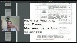 how to score good in engineering mechanics// ASTU Syllabus