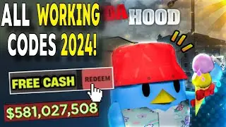 *NEW* ALL WORKING CODES FOR DA HOOD IN 2024! ROBLOX DA HOOD CODES