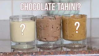 Easy Homemade Tahini Recipe - How to Make Tahini | with a twist