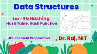 Lec - 58: Hashing | Hash Table | Hash Function