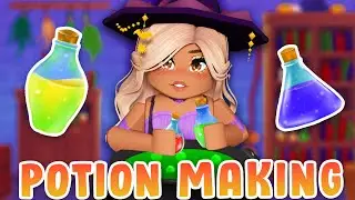 👻BECOMING A GHOST!✨Trying *EVERY* POTION on Bloxburg🧙