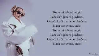 Senidah - Mišići(Lyrics)