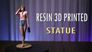 Resin 3d Printed Statue (Anycubic Photon M3)