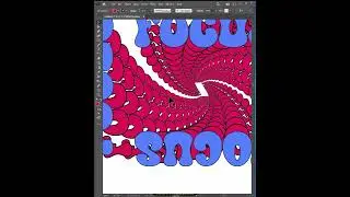 TEXT TRANSFORM EFFECT - Short Illustrator Tutorial