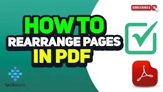 How to rearrange pages in pdf 2024