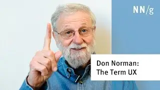 Don Norman: The term 