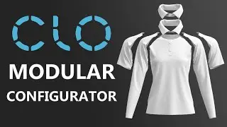 How to Use Modular Configurator | CLO3D Beginners Tutorial