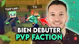 Comment bien DEBUTER sur un serveur PVP FACTION (Minecraft)