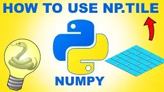 Python Numpy Tutorial - How to use np.tile - Numpy Tile