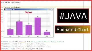 Java Project Tutorial - How To Create an Animated Bar Chart In Java Using NetBeans With Source Code